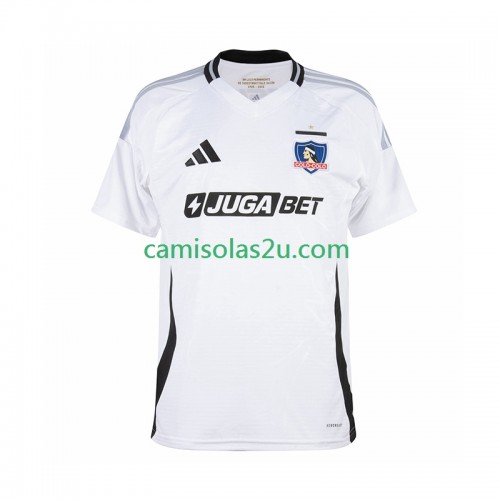 Camisolas de futebol Colo-Colo Equipamento Principal 2025/26 Manga Curta Camisolas de futebol Colo-Colo Equipamento Principal 2025/26 Manga Curta